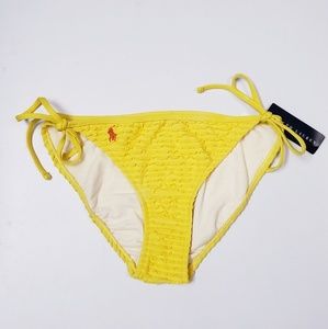Ralph Lauren yellow bikini bottom